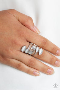 Paparazzi Wraparound Radiance - White Ring