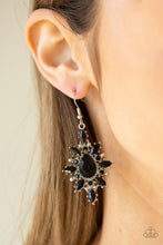 Load image into Gallery viewer, Paparazzi Glamorously Colorful - Black Earring
