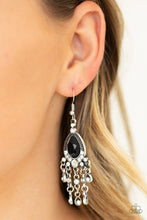 Load image into Gallery viewer, Paparazzi Bling Bliss - Black Earring
