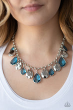 Load image into Gallery viewer, Paparazzi CLIQUE-bait - Blue Necklace
