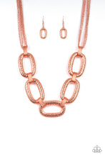 Load image into Gallery viewer, Paparazzi Take Charge - Copper Necklace

