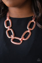 Load image into Gallery viewer, Paparazzi Take Charge - Copper Necklace
