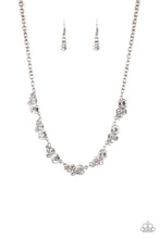 Load image into Gallery viewer, Paparazzi Social Luster - White Necklace
