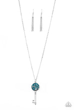 Load image into Gallery viewer, Paparazzi Key Keepsake - Blue Necklace
