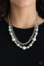 Load image into Gallery viewer, Paparazzi 5th Avenue Romance - White Necklace
