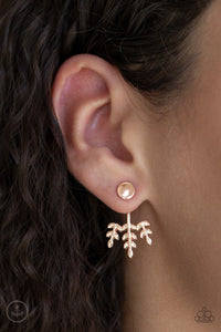 Paparazzi Autumn Shimmer - Rose Gold Earring