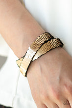 Load image into Gallery viewer, Paparazzi Under The SEQUINS - Brown Bracelet
