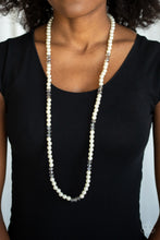 Load image into Gallery viewer, Paparazzi Girls Have More FUNDS - White Necklace
