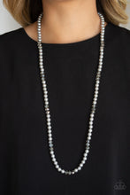 Load image into Gallery viewer, Paparazzi Girls Have More FUNDS - Silver Necklace
