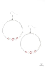 Load image into Gallery viewer, Paparazzi Dancing Radiance - Pink Earring
