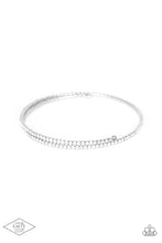Load image into Gallery viewer, Paparazzi Sleek Sparkle - White Bracelet
