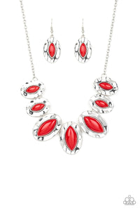 Paparazzi Terra Color - Red Necklace
