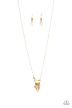 Load image into Gallery viewer, Paparazzi Trendsetting Trinket - Gold Necklace
