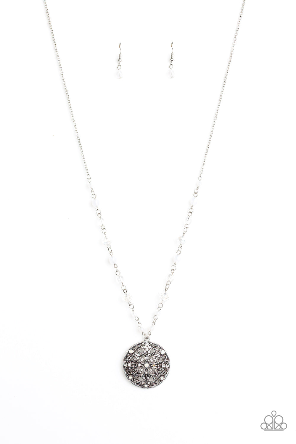 Paparazzi Everyday Enchantment - White Necklace