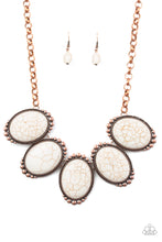Load image into Gallery viewer, Paparazzi Prairie Goddess - Copper Necklace
