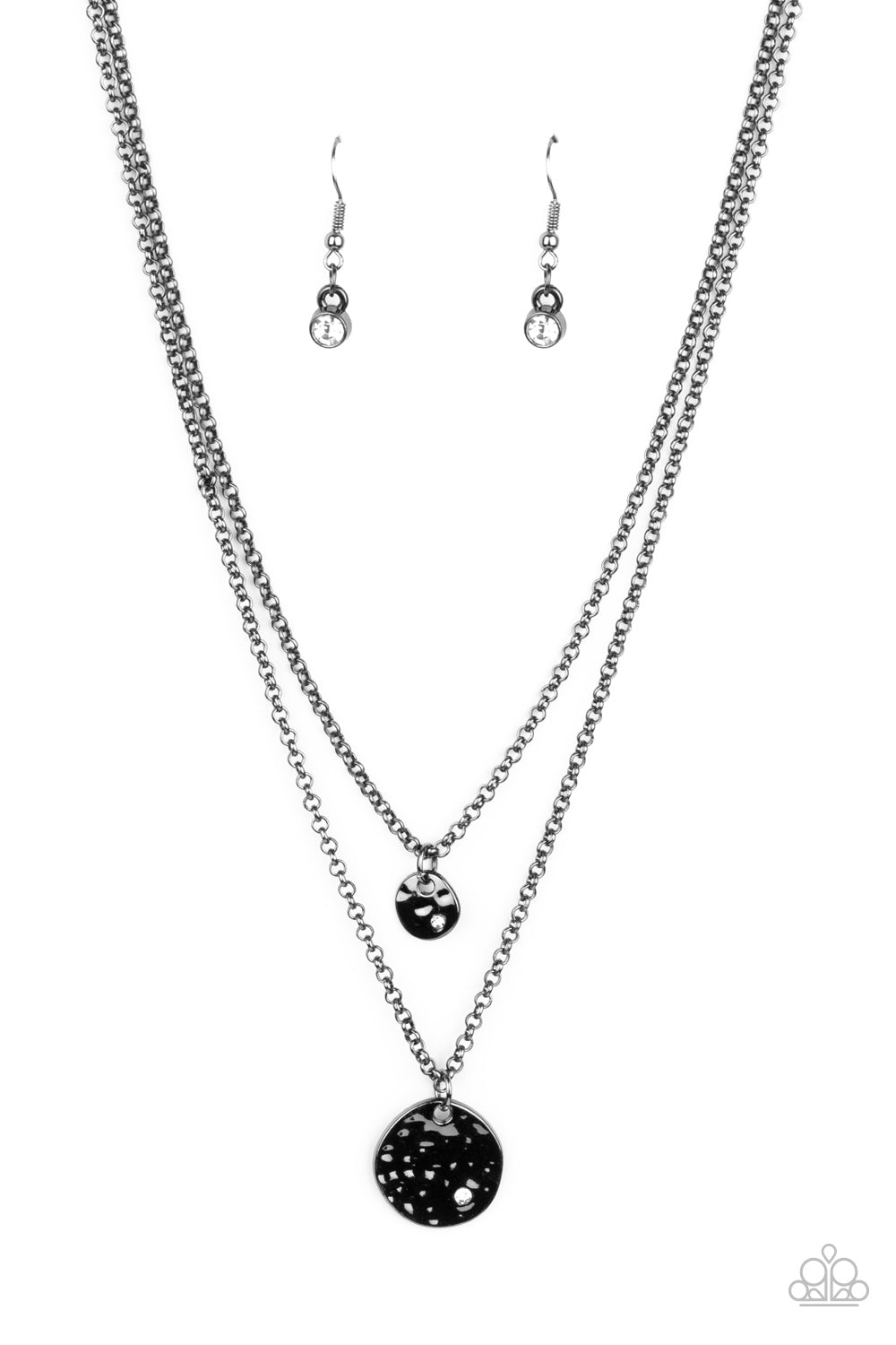 Paparazzi Modern Minimalist - Black Necklace