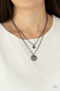 Paparazzi Modern Minimalist - Black Necklace