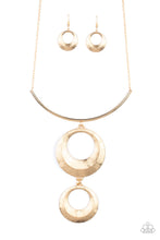 Load image into Gallery viewer, Paparazzi Egyptian Eclipse - Gold Necklace
