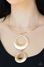 Load image into Gallery viewer, Paparazzi Egyptian Eclipse - Gold Necklace
