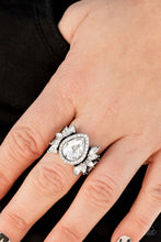 Load image into Gallery viewer, Paparazzi Regal Regalia - White Ring

