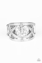 Load image into Gallery viewer, Paparazzi Sweetly Sweetheart - White Ring
