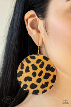 Load image into Gallery viewer, Paparazzi Doing GRR-eat - Brown Earrings
