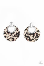 Load image into Gallery viewer, Paparazzi Metro Zoo - White Earrings
