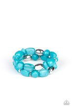 Load image into Gallery viewer, Paparazzi Fruity Flavor - Blue Bracelet
