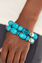 Load image into Gallery viewer, Paparazzi Fruity Flavor - Blue Bracelet
