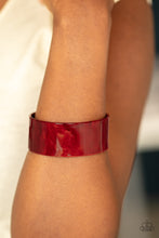 Load image into Gallery viewer, Paparazzi Glaze Over - Red Bracelet
