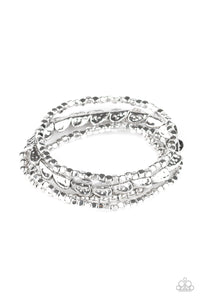 Paparazzi Ancient Heirloom - Silver Bracelet