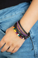 Load image into Gallery viewer, Paparazzi Technicolor Timberland - Multi Bracelet
