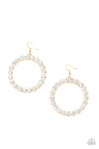 Paparazzi Welcome to the GLAM-boree - Gold Earrings