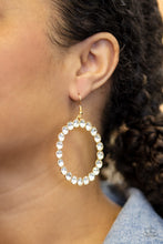 Load image into Gallery viewer, Paparazzi Welcome to the GLAM-boree - Gold Earrings
