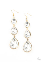 Load image into Gallery viewer, Paparazzi Metro Momentum - Gold Earrings
