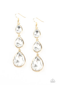 Paparazzi Metro Momentum - Gold Earrings
