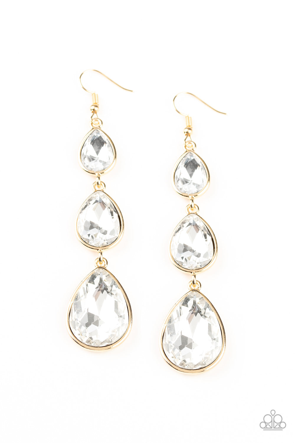 Paparazzi Metro Momentum - Gold Earrings