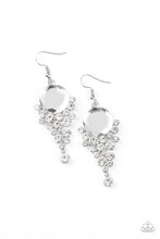 Load image into Gallery viewer, Paparazzi Elegantly Effervescent - White Earrings
