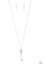 Load image into Gallery viewer, Paparazzi Secret Shimmer - Yellow Necklace
