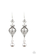Load image into Gallery viewer, Paparazzi Elegantly Extravagant - Silver Earrings
