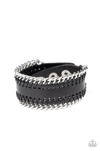 Paparazzi Got Grit? - Black Men's Bracelet