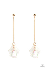Load image into Gallery viewer, Paparazzi Keep Them In Suspense - Gold Earring
