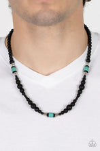 Load image into Gallery viewer, Paparazzi Stone Synchrony - Blue Necklace
