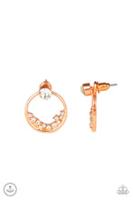 Load image into Gallery viewer, Paparazzi Rich Blitz - Copper Earrings
