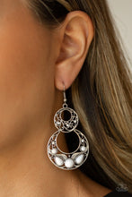 Load image into Gallery viewer, Paparazzi West Coast Whimsical - White Earrings
