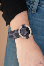 Load image into Gallery viewer, Paparazzi Jungle Cat Couture - Purple Bracelet

