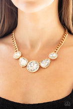 Load image into Gallery viewer, Paparazzi All The Worlds My Stage - Gold Necklace
