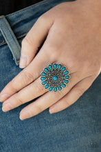 Load image into Gallery viewer, Paparazzi Posy Paradise - Blue Ring
