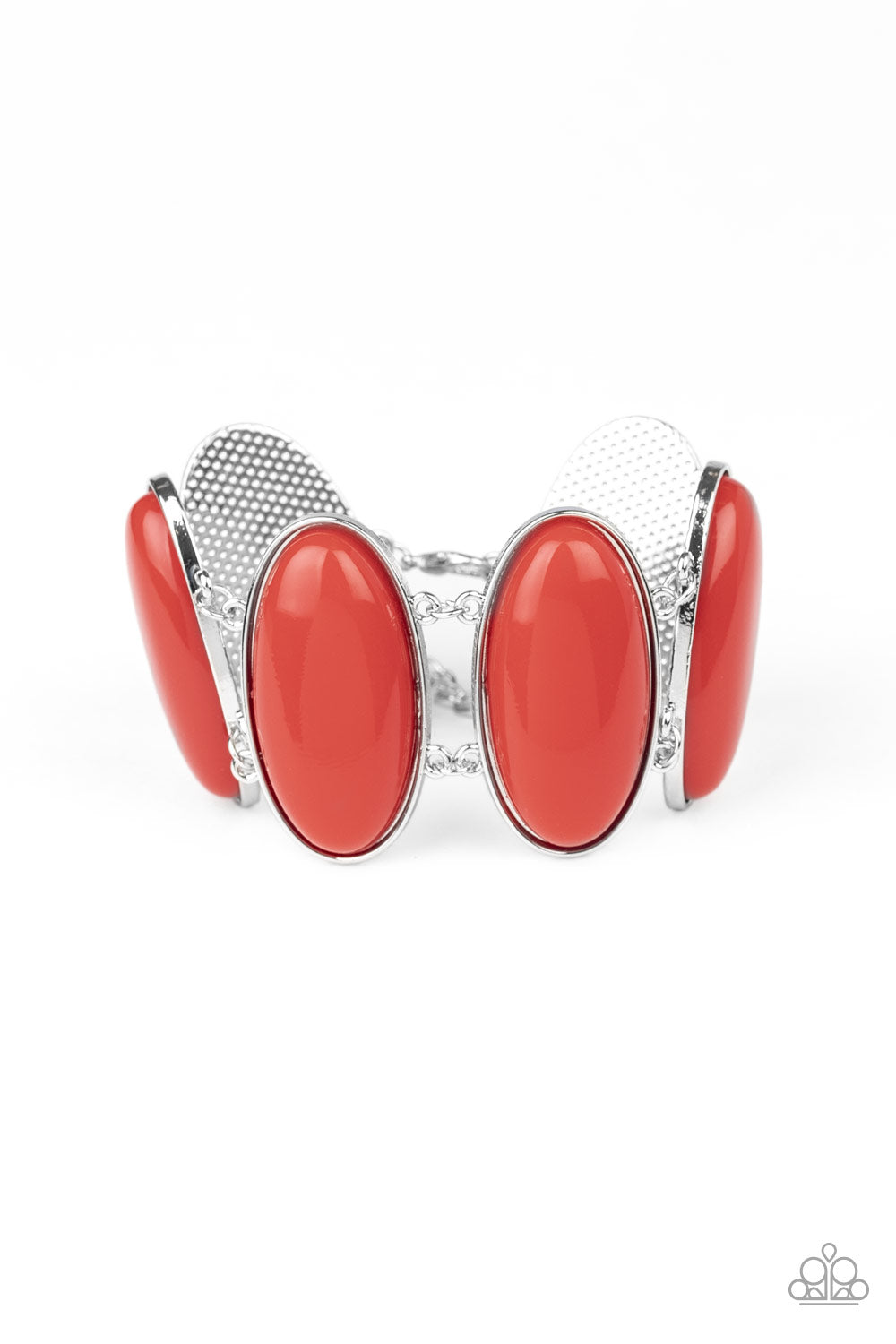 Paparazzi Power Pop - Red Bracelet