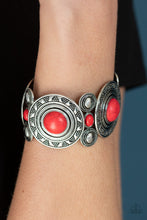Load image into Gallery viewer, Paparazzi Sunny Salutations - Red Bracelet
